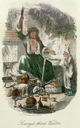 Scrooges dritter Besucher aus Dickens